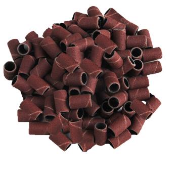 100 x nail cutter abrasive sleeves - fine 180# grit